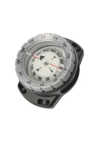 Resim Willowhaven Gri Su Geçirmez Esnek Şeritli Pusula - Dayanıklı Abs/pvc Outdoor Navigasyon Aracı 