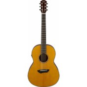 Resim Yamaha CSF-TA TransAcoustic Parlor Elektro Akustik Gitar (Vintage Natural) 