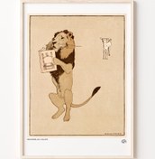 Resim Aslan ve Kitap, Poster 