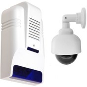Resim Lorex LR-OS30D Caydırıcı Alarm Sireni + LR-E11S Caydırıcı Mobese Kamera 