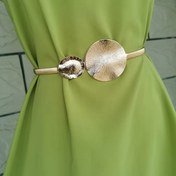 Resim Kadınların Zarif Altın ve Gümüş Bel Zinciri - Şık Yuvarlak Metal Zincir ile İncelikli Tasarım, Elbise, Kot ve Günlük Kıyafetler için Mükemmel, Çok Yönlü Moda Aksesuarı, Günlük Kıyafet Kemer | Zarif Bel Zinciri | Metalik Kaplama, Kadınlar için Şık/Zarif, Kadınlar için Elbise Kemer 