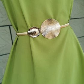 Resim Kadınların Zarif Altın ve Gümüş Bel Zinciri - Şık Yuvarlak Metal Zincir ile İncelikli Tasarım, Elbise, Kot ve Günlük Kıyafetler için Mükemmel, Çok Yönlü Moda Aksesuarı, Günlük Kıyafet Kemer | Zarif Bel Zinciri | Metalik Kaplama, Kadınlar için Şık/Zarif, Kadınlar için Elbise Kemer 