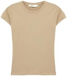 Resim Slim Fit Kısa Kollu Bisiklet Yaka Pamuklu Tişört 