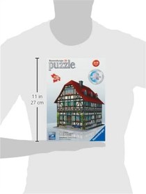 Resim Ravensburger 3 Boyutlu Plastik Puzzle Çiftlik Evi 125722 
