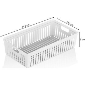 Resim Büyük Boy Beyaz 5'li Set Modüler Kaşıklık Ve Kepçelik Çekmece Içi Düzenleyici Mutfak Organizer Beyaz 
