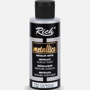Resim Rich Metalik Boya Gümüş 130 cc 