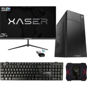 Resim XASER Xsr398 i5 3470 8GB Ram 256GB SSD 23.8" Monitör Masaüstü Ofis Bilgisayarı 