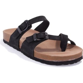 Resim Fly Soft S042031 Siyah Günlük Ortopedik Permak Arası Kadın Spor Terlik 