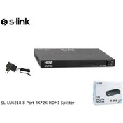 Resim Genel Markalar Sl-lu6218 8 Port 4k/2k Hdmı Splitter 