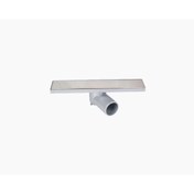 Resim sukar Lineer Duş Kanalı LINE/4E PLAIN IZGARALI Ø50 Yandan Çıkış 20cm (Yer Süzgeci-Sifon) 