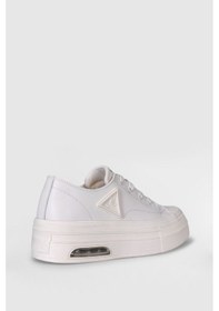 Resim Lufian Kadın Perla Sneaker Ayakkabı 121230022 Beyaz Beyaz 