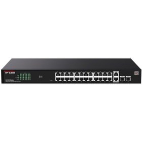 Resim Ip-com G2228p-24-410w 24 Port Gıgabıt+2xrj45/sfp Uplınk 370w Poe Cloud Yönetilebilir Rackmount Swıtch 