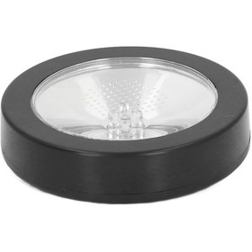 Resim Mufunye Siyah Abs Led Bira Bardak Altlığı, Yerçekimi Sensörlü Anahtar, Beyaz Işık, Bar/parti/düğün Ambiansı, Araç İç Dekorasyonu 9.5 Cm Çap Diğer 