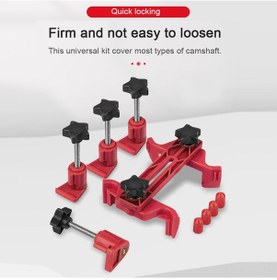 Resim Lemestar Motor Gövde Kam Şaftı Sabitleyici Aracı - Kayış Değişiminde Motoru Korumak İçin Evrensel Tamir Gereci 