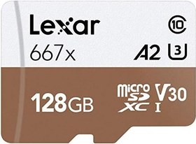 Resim Lexar Prof.Speed Vıtesse 128 Gb 667X Adaptörlü Hafıza Kartı (100Mb/S-90Mb/S) 
