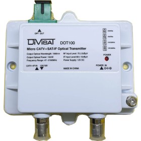 Resim Divisat DOT-100 Fiber Optic Transmitter - Catv + Sat 10MW 47-2150MHZ 