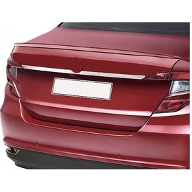 Resim Fiat Egea 2016 - 2021 Plaka Üstü Krom Bagaj Çıtası 