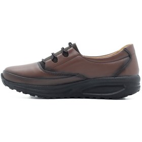 Resim Barmea Hakiki Deri Kadın Günlük Yürüyüş Ayakkabısı - 855 Kahve 