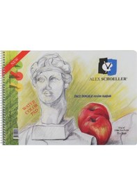 Resim Alex Schoeller Pp Kapak Resim Defteri 25x35 CM 120 G 25 Yaprak 
