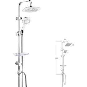 Resim Mistillo Tower Duş Sistemi - Mts29 