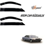 Resim Krom Cam Rüzgarlığı 1.2Mm Renault 9 4'Lü \u002F Caru442 