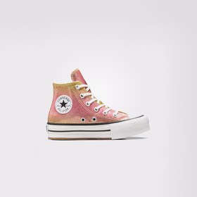 Resim Converse Chuck Taylor All Star EVA Lift Platform Çocuk Sarı Platform Sneaker 