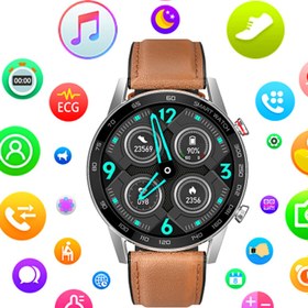 Resim TamamElek Bluetoothlu Ios Android Sistemi Kalp Hızı Adım Sayar Spor Akıllı Saat Ip68 