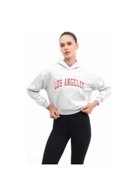 Resim Lumberjack 5w Wl 17jaam Bts802 5pr Kadın Gri Sweatshirt - 102021468 
