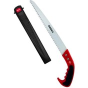 Resim Rodex Budama Testeresi Kılıflı 300 Mm Çelik Düz Ağaç Dal Bağ El Testeresi 1inc - 13 Diş 