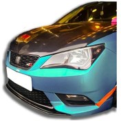 Resim Seat İbiza Ön Ek Karlık Mk4 Dinamik Mat Siyah Plastik 2012-2017 