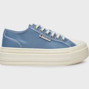 Resim Tommy Jeans Bayan Ayakkabı En0en02713 C33 Beyaz-mavi Beyaz-mavi Beyaz - Mavi 