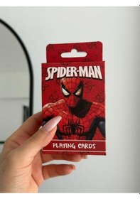 Resim Anime Spiderman İskambil Poker Kartı 