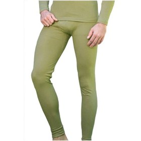 Resim Erkek Askeri Haki Termal Içlik Alt Uzun Tayt Haki 