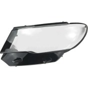 Resim Haashu Sol Araba Far Lens Kapağı Kafası Işık Lambası Abajur Jeep Compass 2017 2018 2019 Için Şeffaf Ön Işık Kabuğu (Yurt Dışından) 