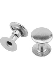 Resim Hapshoe 7 mm 33 No Gümüş Renk Perçin Rivet 30 Adet 