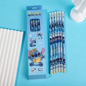 Resim 2/12 Stitch Kalemler, Silgili Ahşap Fırçalı Stitch Desen Tasarımı, Ofis ve Derslik Malzemeleri için Mükemmel Hediye, Aile ve Okul Kırtasiye Malzemeleri için Cadılar Bayramı & Noel Hediyesi, Okul Malzemeleri, Ders Kitabı Temel Malzemeleri, Temalı Kırtasiye, Silgili Kalem 