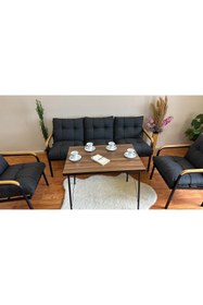 Resim MODERN Yıldız Oturma Takımı 3-1-1 Masa 