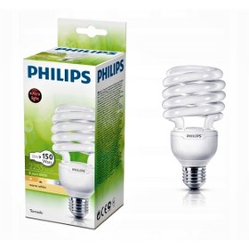 Resim Philips 32w=150w Spiral Tasarruflu Ampul/2255 Lumen/sarı Işık/ E27duy/extra Light/ölçü: 149mmx70mm 