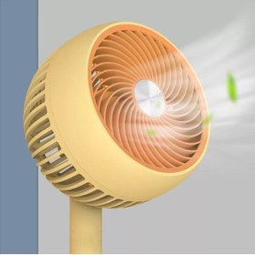 Resim Voground Masaüstü Şarjlı Mini Fan 3 Derece Portatif Fan Vantilatör Klima Şarjlı Soğutucu Serinletici 