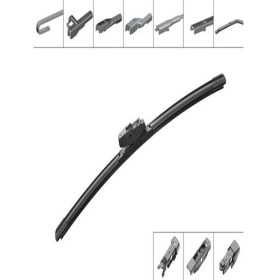 Resim BOSCH 3397015577 Silecek Supurgesi Muz Tipi 4 Aparatli 450Mm Ae45 Aero Eco 1332162 (WE232555) 