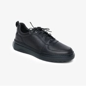 Resim Greyder 17740 Erkek Siyah Hakik Deri Sneaker Ayakkabı 