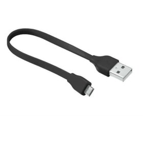 Resim Flat Micro Usb Kablo 20 Cm Powerbank Kablosu 