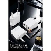 Resim Belle Fusion BFS Amerikan Fişi Dönüştürücü Priz Adaptörü 