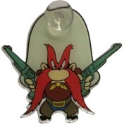 Resim DMR Yosemite Sam Vantuzlu Pleksi Cam Süsü 