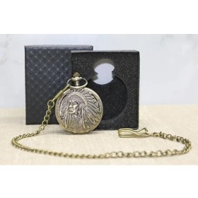 Resim Özel Kutulu Kızılderili Köstekli Saat ALK4683 - Lisinya 