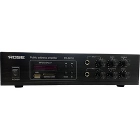 Resim Rose FR-601U - 100 Watt Mixer Amfi 