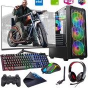 Resim ROGAME I5 12400F 16GB Ddr4 1tb M2 4gb GTX1650 24" Mon. Oyun Bilgisayarı (Gaming Set) 
