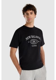 Resim New Balance Erkek Tişört Siyah 