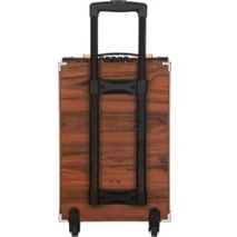 Resim Baab B-Q12 Taşınabilir Ahşap Şarjlı Bluetooth Hoparlör Rms 12 Inc Müzik Çalar Ses Sistemi Büyük Boy 