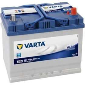 Resim Varta Akü 12V 70 Ah Amper E23 630A / 545753150 